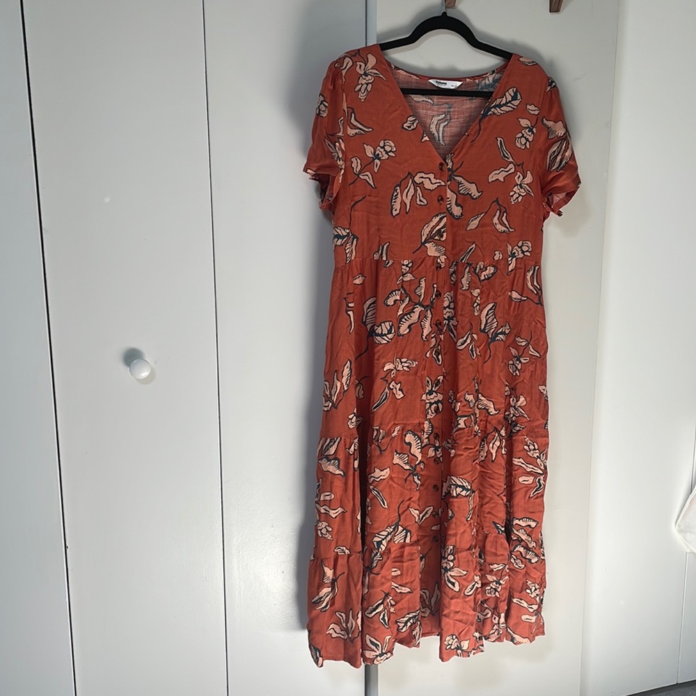 Sonoma maxi dress with short sleeves